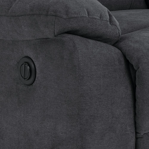 Rozkládací relaxační křeslo do obýváku Mora moderní šedé automatické s funkcí spaní Actona