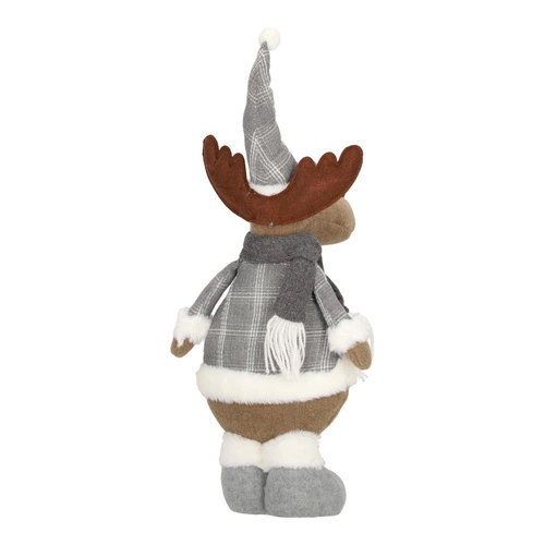 Tkanina sob Lucek šedá