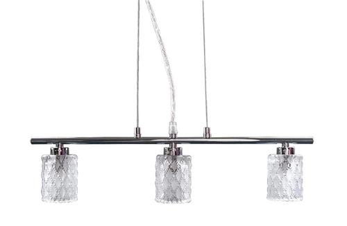 Závěsná lampa Berta # # 3x40W G9 chrom