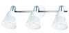 Discovery pásové stropní svítidlo 3x40W E14 chrom/bílá