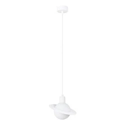 Visící lampa HYPERION 1 bílá