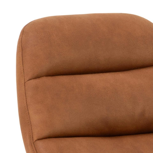 Sedačka Chaplin chaise longue do obýváku hnědá ekokůže moderní Actona