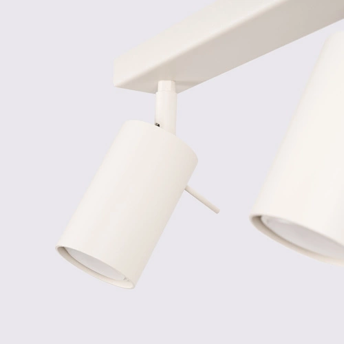 Stropní svítidlo RING 4x béžová moderní do obýváku a ložnice nastavitelná SOLLUX