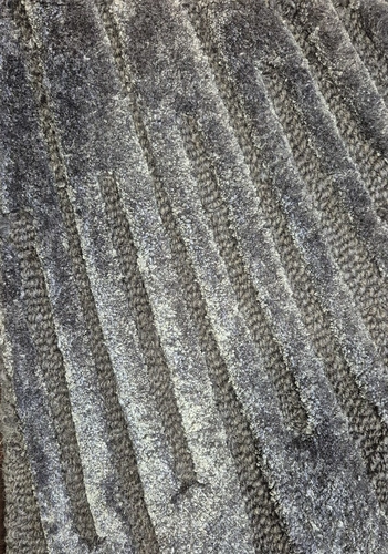 Kulatý vlněný koberec Radius Grey 200 cm moderní do obýváku a ložnice Carpet Decor