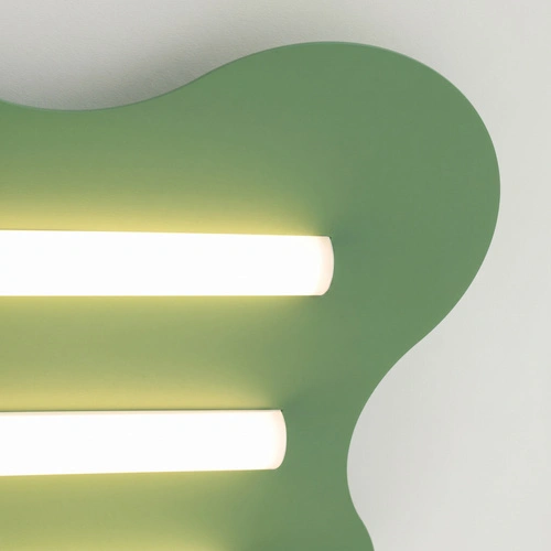 Moderní stropní svítidlo Klover šalvějové kovové LED do obývacího pokoje 66 cm