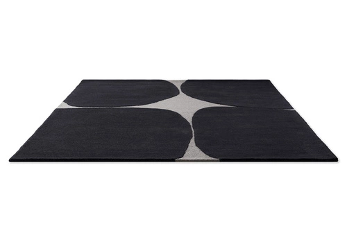 Moderní vlněný koberec Decor Bruta Off-Black 200x280 cm do obýváku snadné čištění