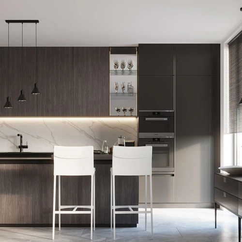 Závěsné svítidlo TAZILA 1 černé moderní do obýváku kuchyně jídelny nad ostrůvek SOLLUX