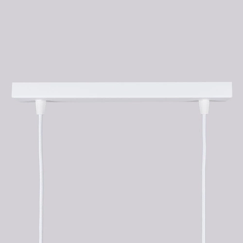 Závěsné svítidlo KARBON 2 bílé moderní nastavitelné do obýváku kuchyně nebo nad stůl