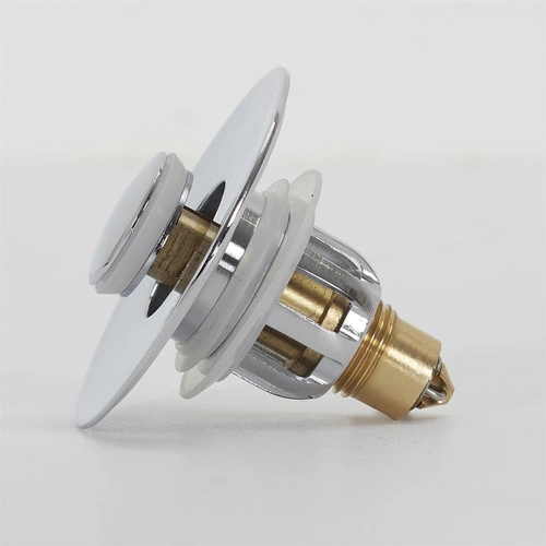 Univerzální zátka do dřezu Intesi 6 cm chromovaný kov do kuchyně a koupelny moderní