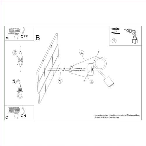 Moderní bílá dřevěná nástěnná lampa do obýváku a ložnice EMBER Sollux Lighting