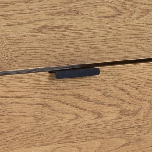 Vysoký botník Seaford Actona rustikální se třemi zásuvkami divoký dub do předsíně