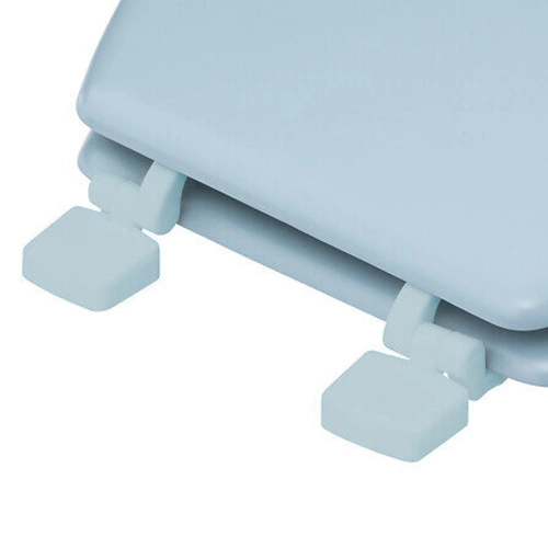 Oválné WC sedátko 5five Simply Smart HDF modré snadná montáž do koupelny