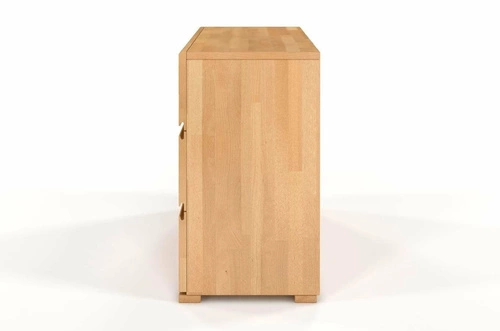 Dřevěná komoda se zásuvkami Vestre 120 cm skandinávská do obýváku a ložnice SKANDICA