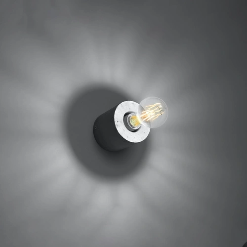 Nástěnné svítidlo Salgado moderní betonové šedé do obýváku a ložnice Sollux Lighting