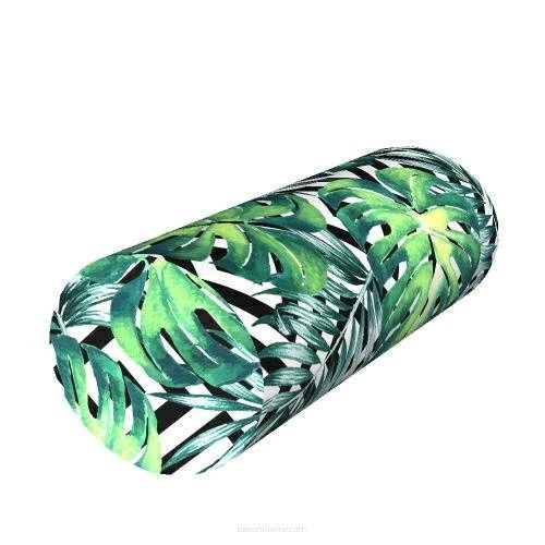 Dekorační válecí polštář Hipno Monstera 25x60 cm do obýváku a ložnice antialergický