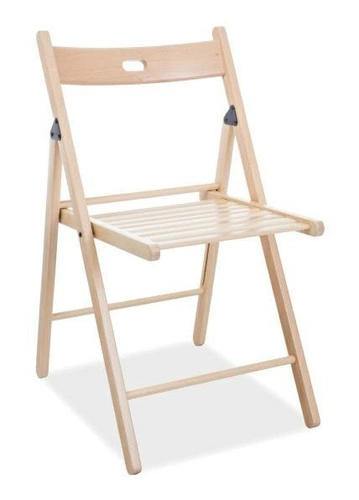Buková skládací dřevěná židle Simple   