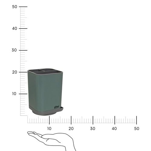 Odkapávač na kuchyňské náčiní NEO2 zelený