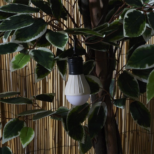 Žárovka kempování béžová