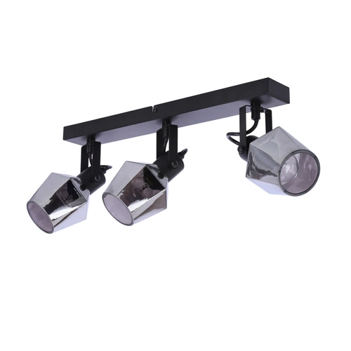 Stropní svítidlo Randi moderní černé 3bodové nastavitelné do kuchyně a jídelny