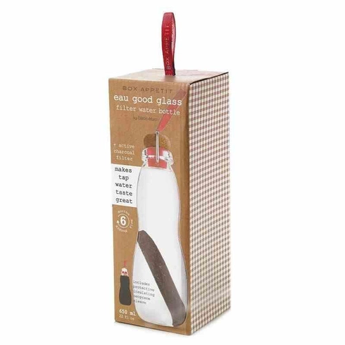  Láhev na vodu EAU GOOD s aktivním uhlím BB oranžová