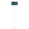 Podlahová lampa TESALLIA bílá zelená