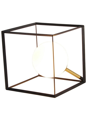 Stolní lampa Weert 150 černá, zlatá