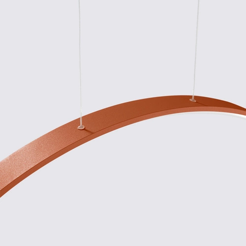 Závěsné LED svítidlo RIO 110 červené moderní nastavitelné nad stůl do obýváku Thoro