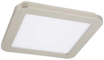 Stropní svítidlo Nexit stropní svítidlo 22,5x22,5 12W LED IP44 saténová+bílá 3000K