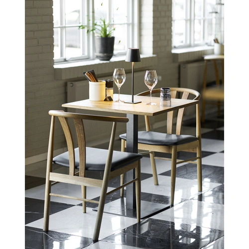 Stolní lampa Bradford černá LED akumulátorová moderní do obýváku