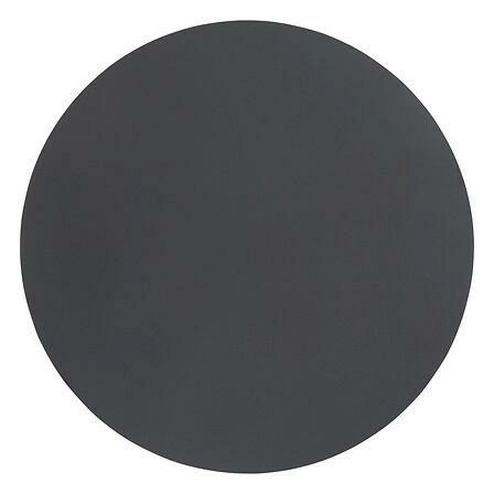Šedá kulatá prostírka pod talíř PVC Tenor 38 cm do kuchyně a jídelny 5five