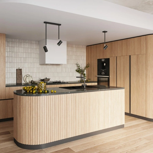 Stropní svítidlo černé NORANO Sollux moderní kovové do obýváku a ložnice