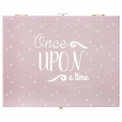 Hudební skříňka s jednorožcem růžová    