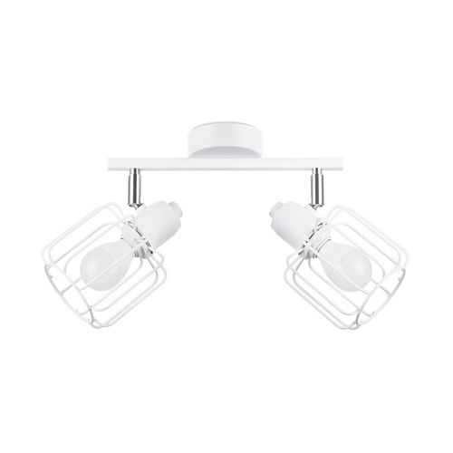 Stropní svítidlo BELUCI 2 bílé moderní kovové s nastavitelným stínidlem do obýváku SOLLUX