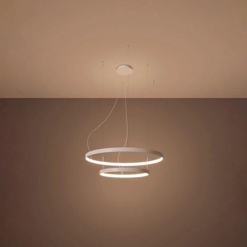 Lustr RIO 2 55/78 bílý LED 3000K