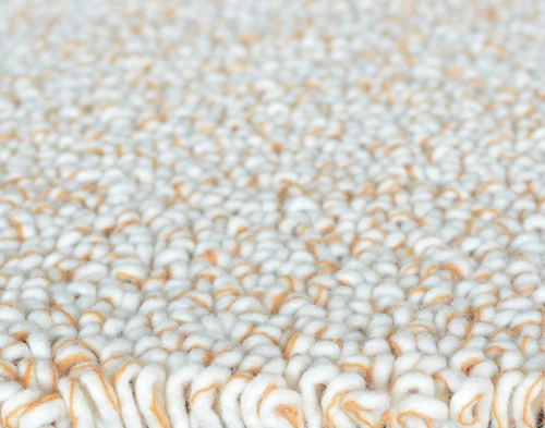 Moderní vlněný koberec Trace Loop 200x300 oranžový do obýváku snadno čistitelný