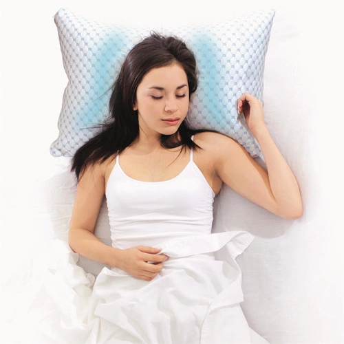 Intesi chladicí bambusový polštář na spaní 66x50 cm moderní do ložnice