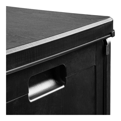 Zahradní úložný box na polštáře House Nordic Sobra 76 l černý plastový