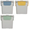 Sada 3 třídicích odpadkových košů 24L 5five simply smart do kuchyně a koupelny