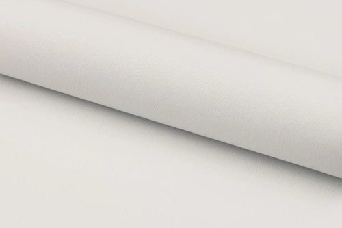 Barová židle Oslo bílá skandinávská s opěrkou do kuchyně na dubových nohách 65 cm