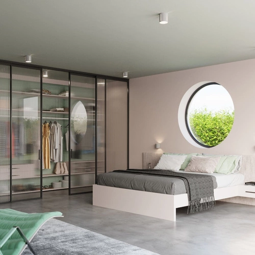 Moderní nástěnné svítidlo INEZ šedé kovové do obýváku a ložnice Sollux Lighting