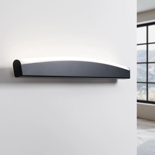 Nástěnné svítidlo JORUN černé LED 4000K moderní do obýváku a ložnice Thoro