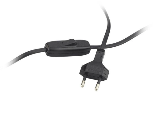 Noční lampička do ložnice AMALFI šedá moderní s látkovým stínidlem na černé konstrukci LYSNE