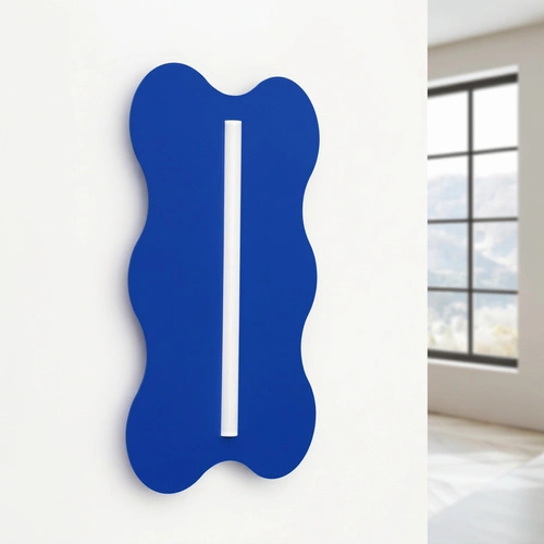 Nástěnné svítidlo Klover ultramarínové moderní LED do obývacího pokoje