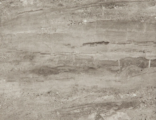 Sada 2 kulatých konferenčních stolků Dice šedý mramor moderní do obývacího pokoje 2v1 Actona