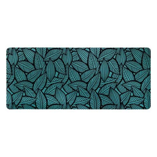 Diatomitová podložka 50x120 cm tmavě zelené listy