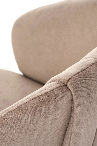 Otočná čalouněná židle Arnadine cappuccino s područkami do jídelny a obýváku Intesi