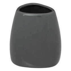 Keramický šedý kelímek na zubní kartáčky Colors moderní do koupelny 5five