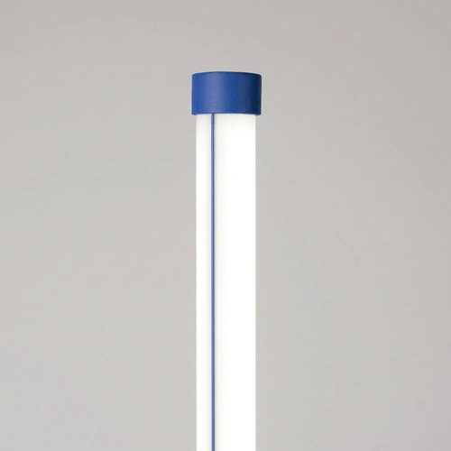 TRANG moderní LED stojací lampa do obývacího pokoje ultramarínová 4000K