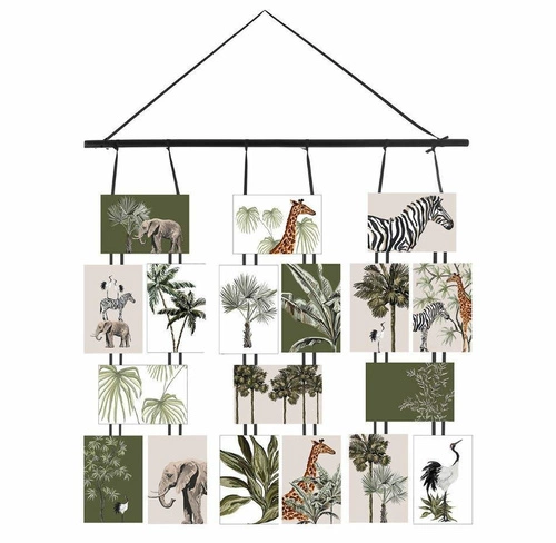 Černý multirámeček na 18 fotografií 10x15 Acrylic Atmosphera závěsný koláž na zeď