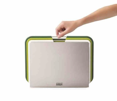 Sada 3 desek L Nest, zelená JJ